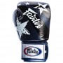 Fairtex BGV1 Боксерские Перчатки Тайский Бокс "Nation Print" Синий